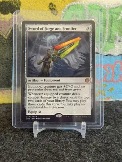 Sword of Forge and Frontier - NM - ONE Phyrexia All Will Be One #244 - MTG Magic - Image 1