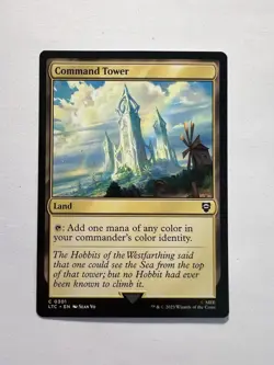 Command Tower - MTG The Lord of the Rings: Tales of Middle-earth Commander - NM - Image 1