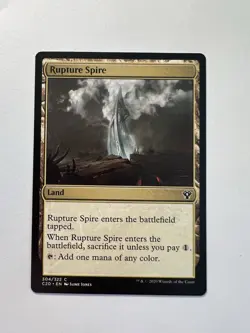 Rupture Spire - MTG Commander 2020 - NM - Image 1