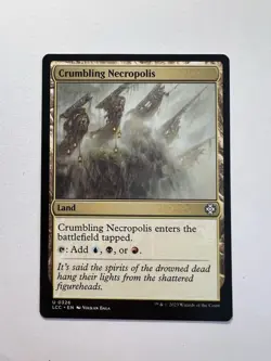 Crumbling Necropolis - MTG The Lost Caverns of Ixalan: Commander - NM - Image 1