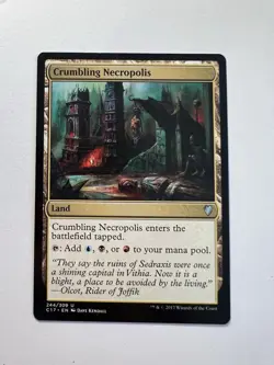 Crumbling Necropolis - MTG Commander 2017 - NM - Image 1