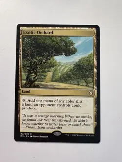 Exotic Orchard - MTG Commander 2019 - NM - Image 1