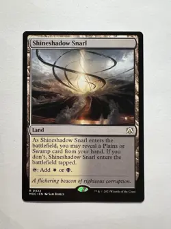 Shineshadow Snarl - MTG March of the Machine: Commander - NM - Image 1