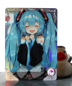 Goddess Story TCG card - Hatsune Miku - VOCALOID - SR - NS-11SR-36 sexy waifu - Image 1