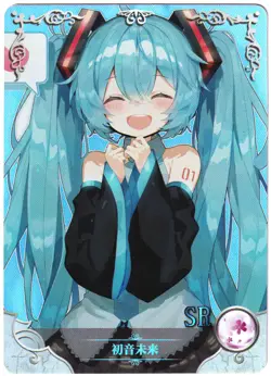 Goddess Story TCG card - Hatsune Miku - VOCALOID - SR - NS-11SR-36 sexy waifu - Image 4