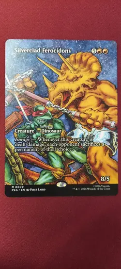 Silverclad Ferocidons (Borderless) M Teenage Mutant Ninja Turtles Source Materia - Image 1