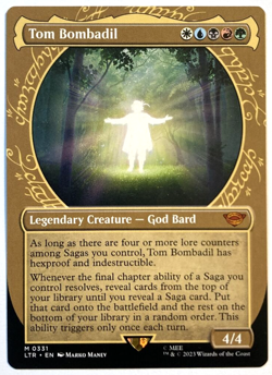 MTG Tom Bombadil *SHOWCASE* The Lord of the Rings 331 Pack Fresh Mythic - Image 1