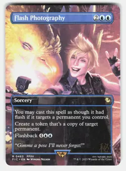 FLASH PHOTOGRAPHY (BORDERLESS) - Magic: The Gathering - NELSON NM/M - Image 1