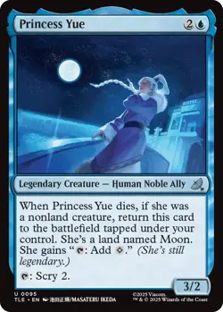 Princess Yue 95 Uncommon MTG TLE NM - Image 1