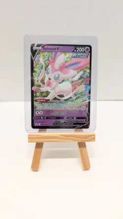 Pokemon TCG, Sylveon V SWSH202 - Black Star Promo Card - Image 1