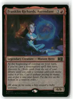 Franklin Richards, Ascendant (Surge Foil) 52 Holo Commander: Marvel Super Heroes - Image 1