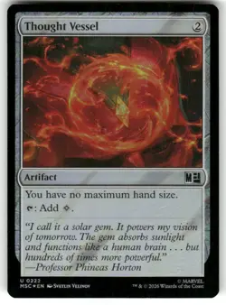 Thought Vessel (Surge Foil) 222 Commander: Marvel Super Heroes Magic: - Image 1