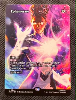 Ephemerate - MTG Marvel Universe Eternal-Legal Borderless Mythic - NM/M - Image 1