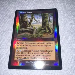 Wizards of the Coast Krosan Verge Judgment Foil English Rare #141/143 - Image 2