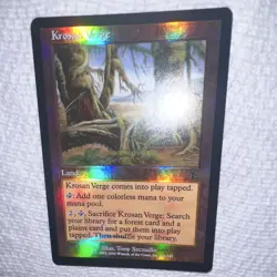Wizards of the Coast Krosan Verge Judgment Foil English Rare #141/143 - Image 3