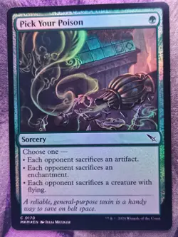 Pick Your Poison 170 Common Murders at Karlov Manor Magic: The Gathering Foil NM - Image 1