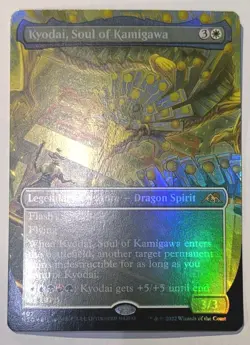 Kyodai, Soul of Kamigawa (Borderless) Kamigawa: Neon Dynasty Foil - MTG RARE - Image 1