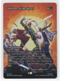 #76 2026 Marvel Super Heroes Defense of the Heart Mythic Foil - Image 1