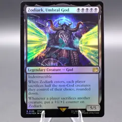 Zodiark, Umbral God Foil 128 FIN FINAL FANTASY NM MTG - Image 1