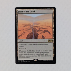 Wizards of the Coast MTG Field of the Dead 247/280 M20 Land Regular EN - Image 1