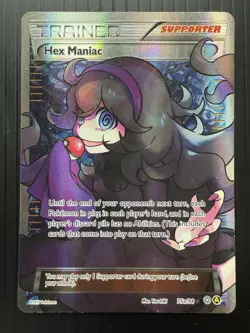 Pokemon Hex Maniac Alt Art Promo Premium Trainers XY Collection 75a/98 (LP) - Image 1