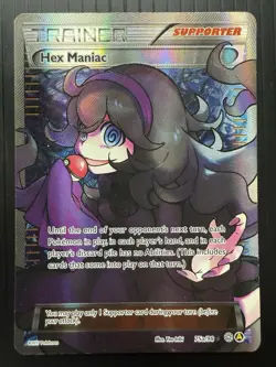 Pokemon Hex Maniac Alt Art Promo Premium Trainers XY Collection 75a/98 (LP) - Image 2