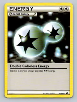 2012 Pokemon Card Next Destinies Double Colorless Energy 92/99 - Image 1