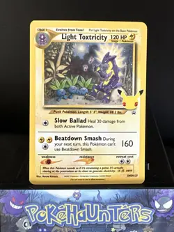 Pokemon Card Light Toxtricity SWSH137 Celebrations Promo Near Mint - Image 1