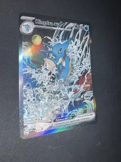Pokemon TCG SV Scarlet & Violet Promo Kingdra ex 131 Holo Full Art Black Star - Image 3