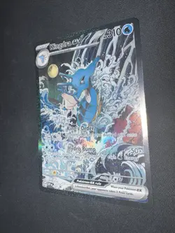 Pokemon TCG SV Scarlet & Violet Promo Kingdra ex 131 Holo Full Art Black Star - Image 5