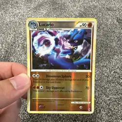Lucario 14/95 Holo Rare Call of Legends Pokemon Lightly Played - Image 1