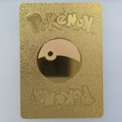Pokemon Charizard V 508hp Gold Foil Fan Art Collector Card TCG - Image 2