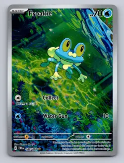 FROAKIE 088/086 HOLO ILLUSTRATION RARE CHAOS RISING POKEMON NM - Image 1