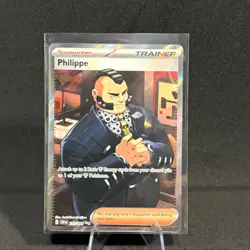 Philippe 110/086 Holo Ultra Rare Chaos Rising Pokemon Near Mint - Image 1