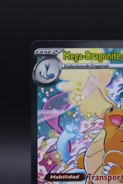 Mega Dragonite EX 290/217 Full Art Secret Rare Holo ASC SPANISH Pokemon TCG - Image 2