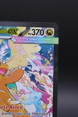 Mega Dragonite EX 290/217 Full Art Secret Rare Holo ASC SPANISH Pokemon TCG - Image 3