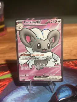 Cinccino EX 105/086 FA - CRI EN Chaos Rising Pokemon - NM - Image 1