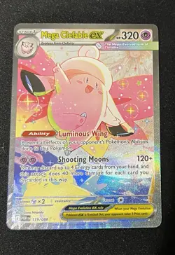 Pokemon TCG Perfect Order Mega Clefable ex SIR 119/088 NM Near Mint - Image 2