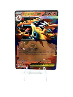 Pokemon TCG Mega Charizard Y Ex Mega Evolution Promo 030 Holo NM - Image 1