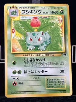 Ivysaur No. 002 Japanese Southern Islands Pokemon Card - Image 3