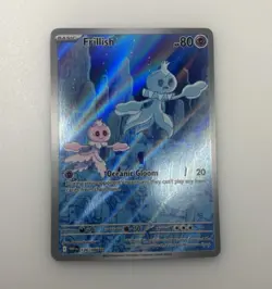 The Pokemon Company Frillish 126/086 Sv: White Flare IR Holo EN 80 HP 2025 - Image 1