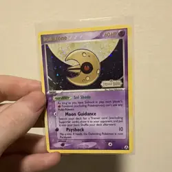 Pokemon TCG Lunatone 20/92 Legend Maker Reverse Holo Rare English Basic 60 HP - Image 1