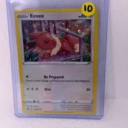 Eevee SWSH175 Holo Promo Sword & Shield Black Star Promo Pokemon Card - Image 1