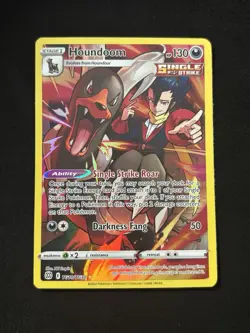 Houndoom TG10/TG30 Brilliant Stars Trainer Gallery Holo Pokemon TCG - LP - Image 1