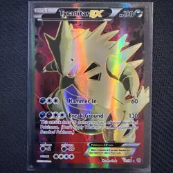 Tyranitar EX (91/98) Ultra Rare Full Art NM Near Mint | XY Ancient Origins - Image 1