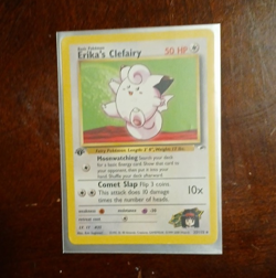 Wizards of the Coast Erika's Clefairy 25/132 Gym Heroes Common Unlimited 50HP EN - Image 1