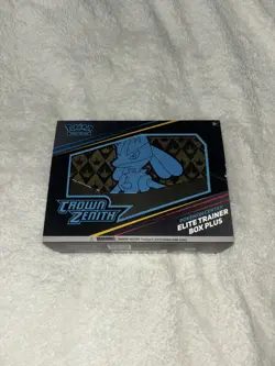 Opened Crown Zenith Pokemon Center Elite Trainer Box ETB With Items - Image 1