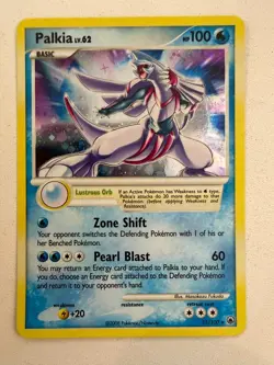 Pokemon PALKIA LV.62 - 11/100 - Pokemon Majestic Dawn Holo - LP/NM - Holo Swirl - Image 1