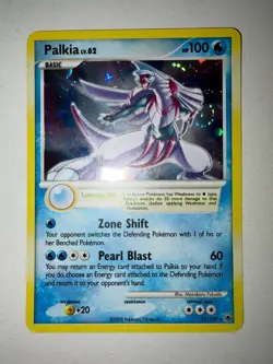 Pokemon PALKIA LV.62 - 11/100 - Pokemon Majestic Dawn Holo - LP/NM - Holo Swirl - Image 3