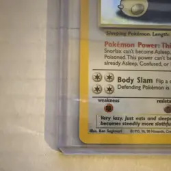 Snorlax 11/64 Jungle Holo Rare English Pokemon TCG 1999 (LP) - Image 4